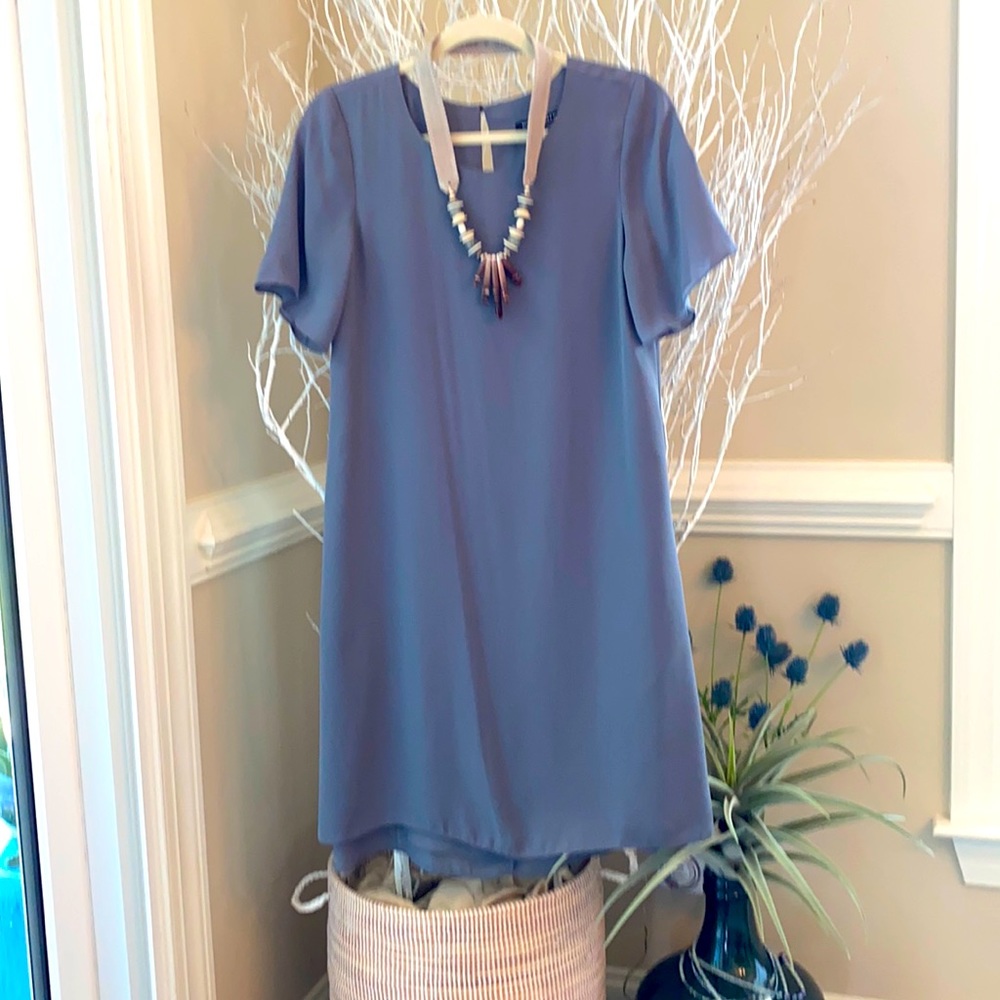 NWT Noel Asmar Flutter Sleeve Dress with Pockets!